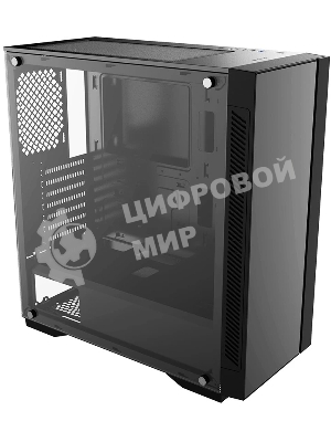 Компьютерный корпус MidiTower Deepcool MATREXX 55 V3 без БП, бок.окно, черный, EATX (DP-ATX-MATREXX55V3)