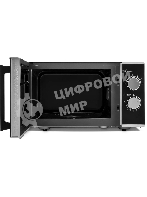 Микроволновая печь Vitek VT-MW0823 серебристый/черный, 23 л, 900 Вт, переключатели - поворотный механизм