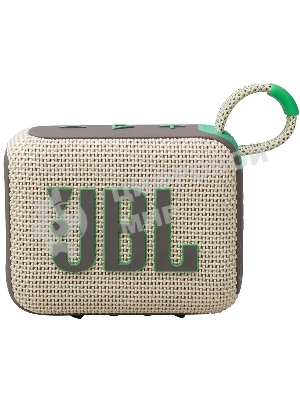 Портативная акустика JBL Go 4 бежевый/зеленый 4.2W 1.0 BT 850mAh