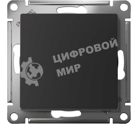 Механизм выключателя 1-кл. AtlasDesign (сх.1) 10АХ карбон