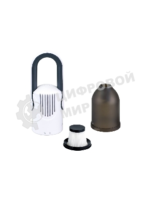 Пылесос вертикальный TENDENZA TZ-VС-305 белый, питание от аккумулятора, 80 Вт, уборка сухая, пылесборник 0,5 л