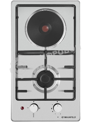 Комбинированная варочная панель (электрическая+газовая) Maunfeld EEHS.32.3ES.KG