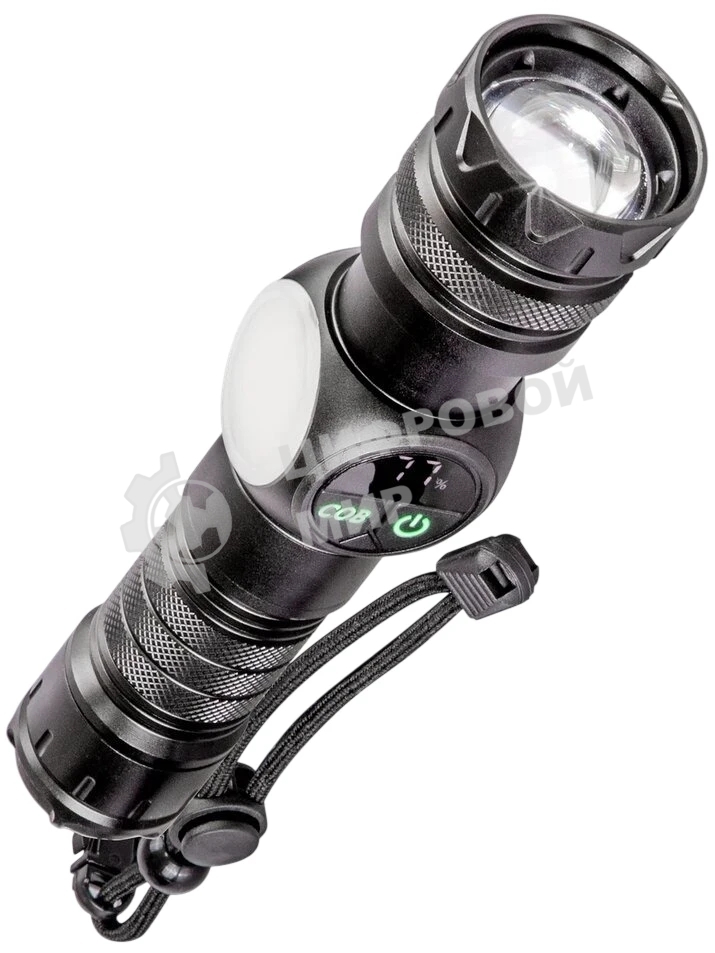 Фонарь КОСМОС KOC812Lit черный