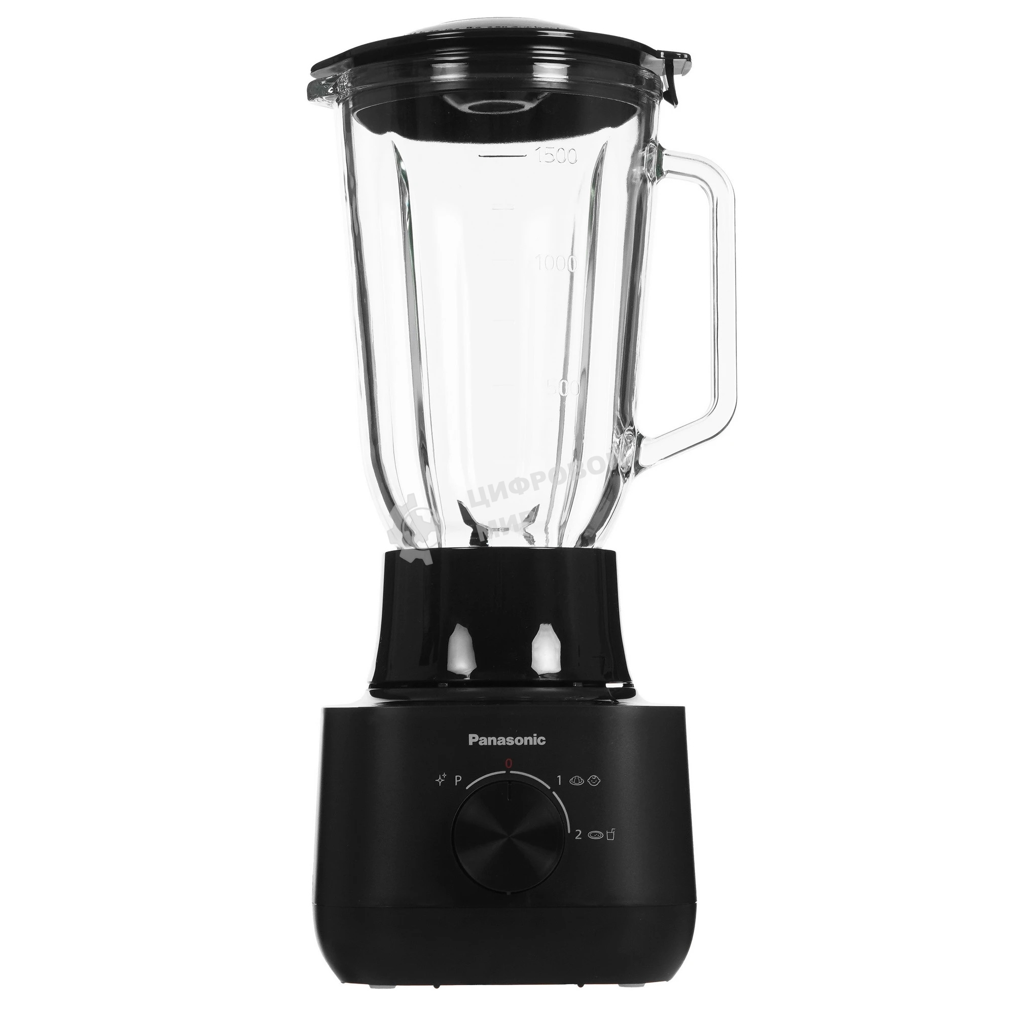 Блендер стационарный Panasonic MX-EG5311KTQ черный, 300 Вт, 2 скорости