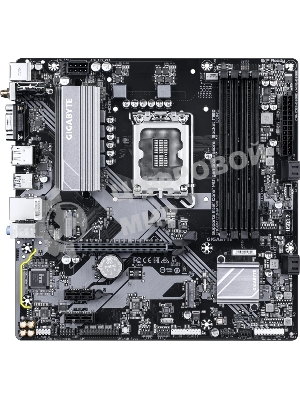 Материнская плата Gigabyte B760M D3HP WIFI6, LGA 1700, Intel B760, 4xDDR5, 4xSATA, 2xM.2, 1xPCIe 4.0 x16, 1xPCIe 4.0 x4, 1xHDMI, 1xDP, 1x2.5Gb LAN, Wi-Fi 6, Bluetooth 5.3, 1xUSB-C 10Gbps, 1xUSB-A 10Gbps, 4xUSB-A 5Gbps, 2xUSB-A 2.0, 1xPS/2, 3x3.5 мм, 7.1, mATX