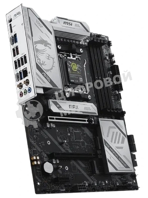 Материнская плата MSI MAG X870E GAMING MAX WIFI, AM5, AMD X870E, 4xDDR5, 4xSATA, 3xM.2, 2xPCIe 5.0 x16, 1xPCIe 4.0 x4, 1xPCIe 3.0 x1, 1xHDMI, 1x 5Gb LAN, 4xUSB 2.0, 4xUSB 3.2 Gen1, 2xUSB 3.2 Gen2, 2xUSB Type-C, 6x3.5 мм, 7.1, ATX