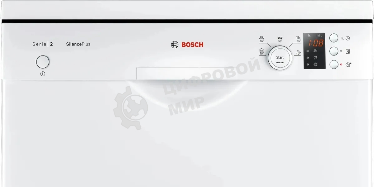 Посудомоечная машина Bosch SMS25AW05E, белый, 60 см, 12 компл., сушка конденсационная, 48 дБ, класс A++