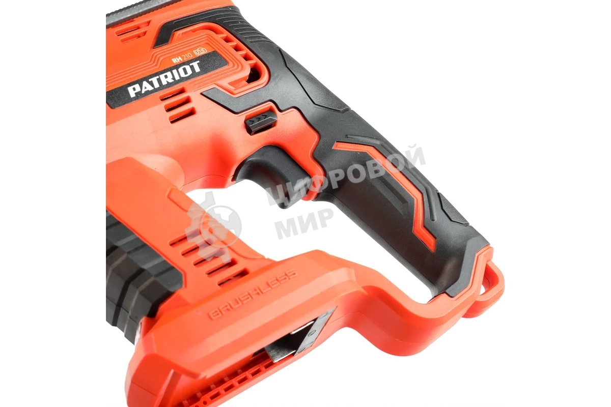 Перфоратор Аккумуляторный Бесщеточный Patriot RH 210Li UES, 1,7Дж, 0-1400об/мин., 0-4500уд/мин. (без аккумулятора и зарядного устройства)