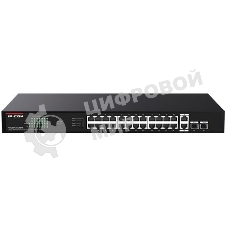 Коммутатор 24PORT POE G1128P-24-250W IP-COM