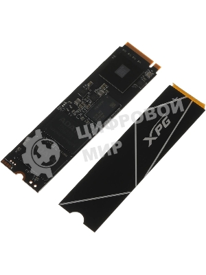 Накопитель SSD ADATA XPG GAMMIX BLADE S70, 2Tb, PCIe 4.0 x4, M.2 2280, NVMe, R/W 7400/6400