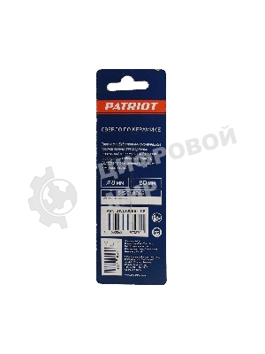 Сверло EDGE by PATRIOT по керамике 8х80 мм, 1шт в блистере