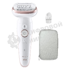 Электрический эпилятор BRAUN SES9-000 розовое золото/белый