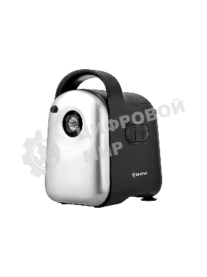 Мясорубка электрическая BRAYER 1602BR черный, 2000 Вт, 2.0 кг/мин, реверс, защита от перегрузки, металлический лоток, насадки - 5