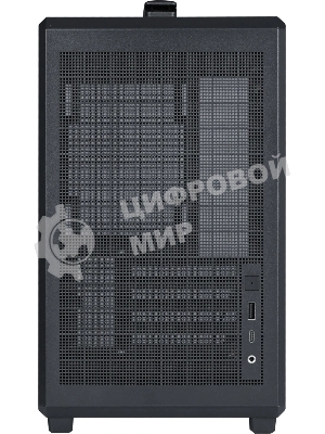 Компьютерный корпус Accord ACC-H1851 черный без БП ATX 4x120мм 1xUSB 3.0 1xUSB3.1 audio
