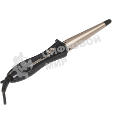 Щипцы для завивки волос Galaxy Line GL4636 черный/золотистый, 13-25 мм, 100-200 °C, 6 режимов