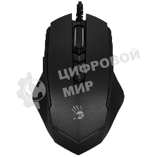 Мышь проводная A4Tech Bloody V8M Max черный, 12000 dpi, USB, кнопки - 10