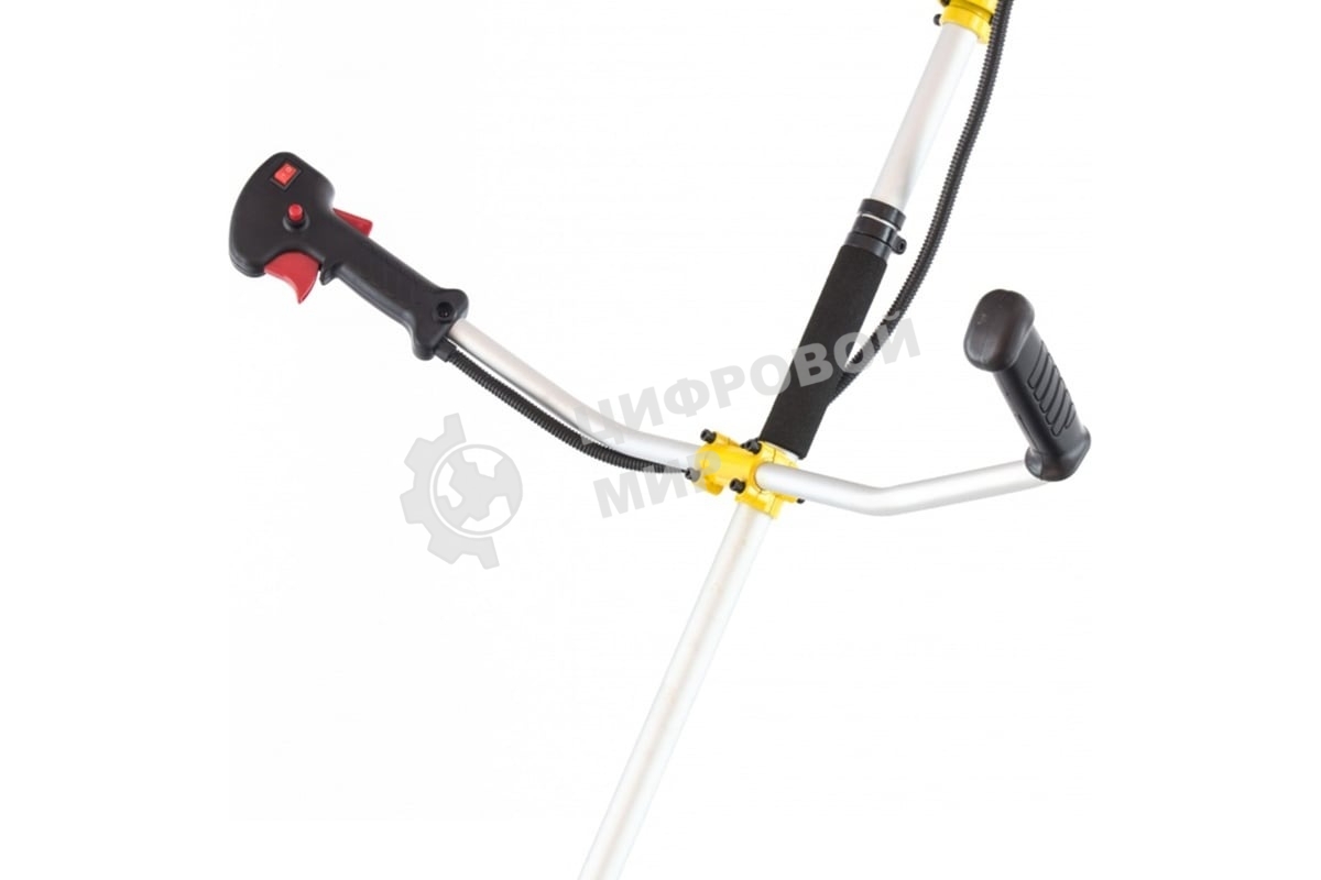 Триммер бензиновый Denzel DT 52 52см 3 3 лс. неразъемная штанга состоит из 2 частей