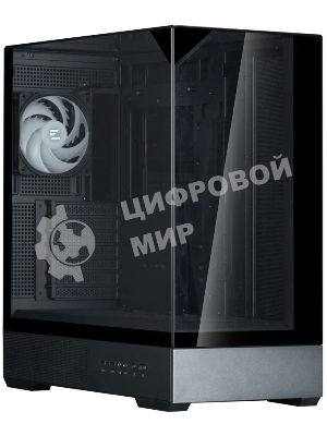 Компьютерный корпус ZALMAN P40 Prism, ATX, черный, WINDOW, 2x3.5
