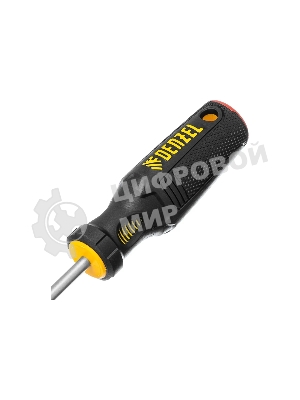 Отвертка Denzel PH2х200 мм, S2, 3к рукоятка