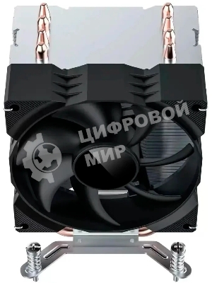 Устройство охлаждения(кулер) Digma D-CPC130-PWM1 Soc-AM5/AM4/1151/1200/1700 черный 4-pin Al+Cu 130W OEM