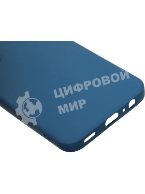 Чехол (клип-кейс) BoraSCO для Samsung Galaxy A15 Microfiber Case синий (72893)