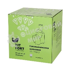 Соковыжималка шнековая Kitfort КТ-1102-3 150Вт серебристый