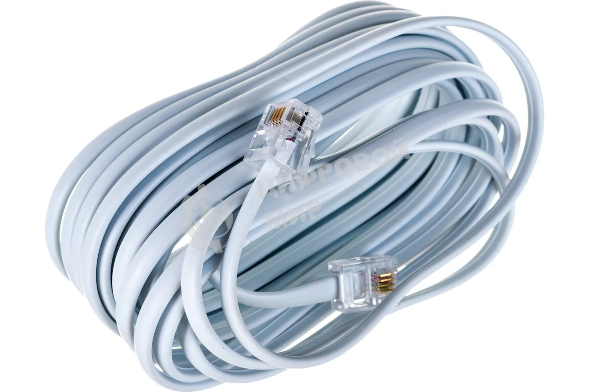 Удлинитель Rexant 18-51 телефонный, 5М, белый