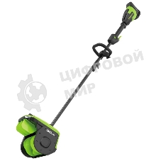 Снегоуборщик аккумуляторный GreenWorks 40V, 30 см, бесщеточный, с 1хАКБ 4 Ач и ЗУ (2603107UB)