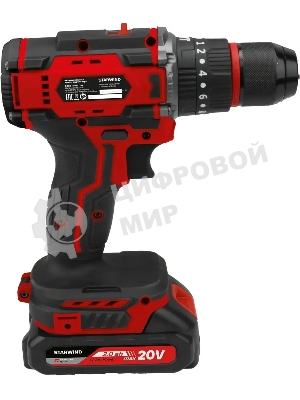 Дрель-шуруповерт Starwind CD20-2.0/2.0hS1 40Вт аккум. патрон:быстрозажимной (кейс в комплекте)