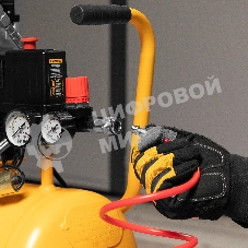 Компрессор Denzel DLS950/24 безмаслянный малошумный 950 Вт, 165 л/мин,ресивер 24 л