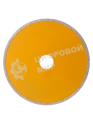 Диск алмазный отрезной Denzel ф180 х 22,2 мм, сплошной, мокрое резание