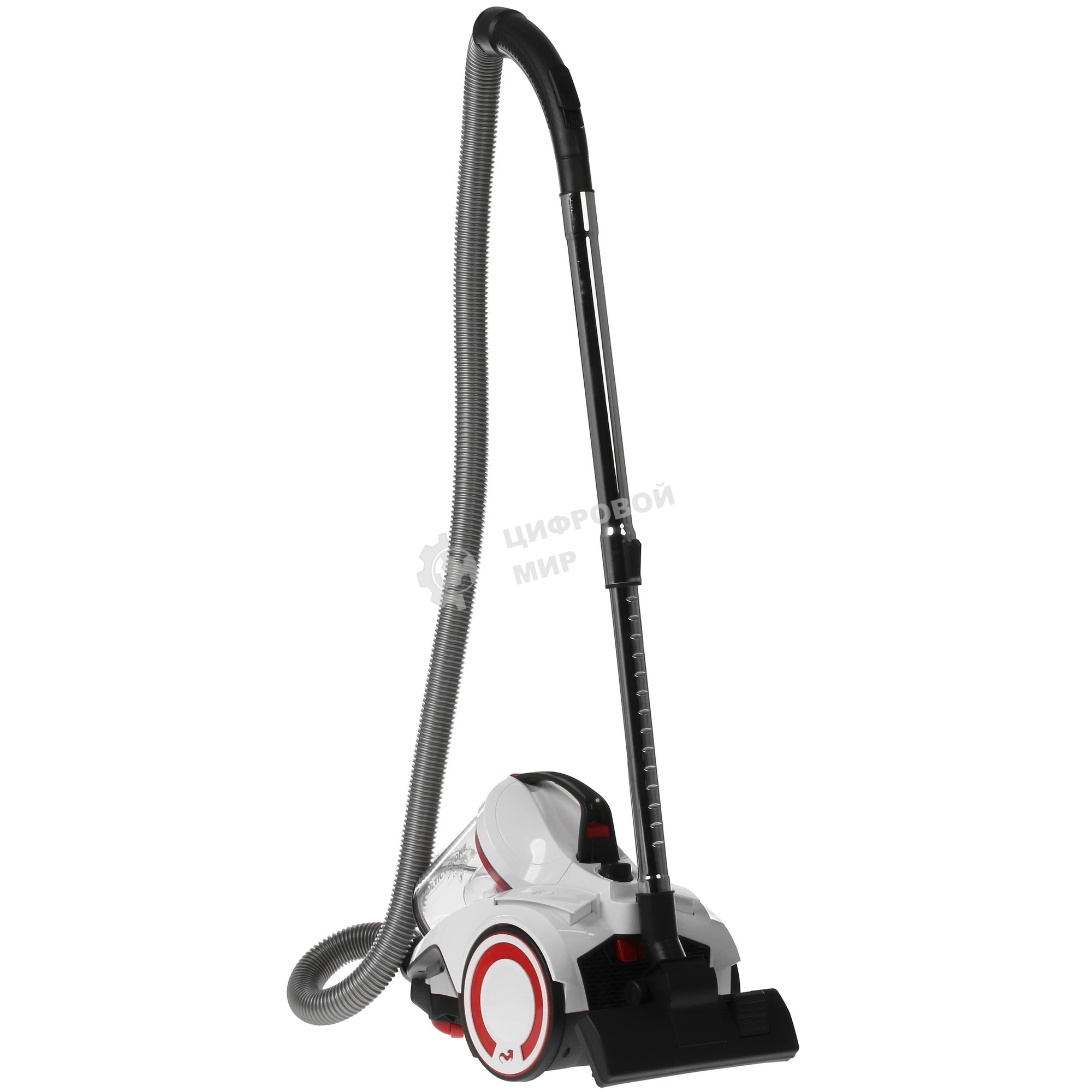 Пылесос Starwind SCV2082 белый/красный/черный, 350/2000 Вт, уборка сухая, пылесборник контейнер 3.5 л