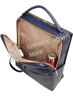 Рюкзак женский Piquadro Patricia CA6839W140BM/BLU темно-синий кожа