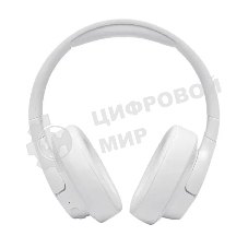 Беспроводные/проводные наушники JBL Tune 770NC белый, полноразмерные, Bluetooth + проводной, активное шумоподавление, до 70 ч