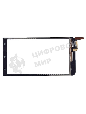 Сенсорное стекло (тачскрин) для Asus ZenFone 6 A600CG/A601CG, черное