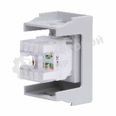 Розетка компьютерная DKC Viva 45138 RJ-45 кат.5E, 1 мод., серая