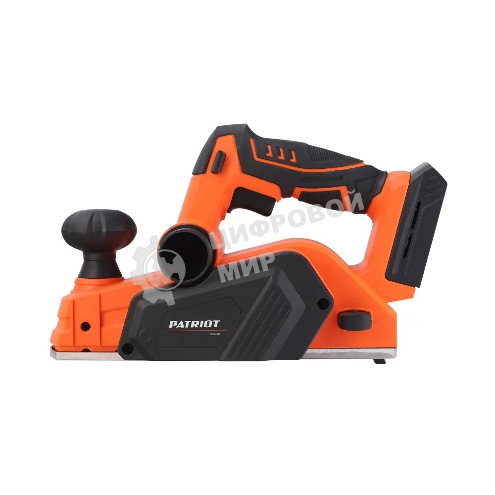 Рубанок аккумуляторный Patriot PL 820UES, 12000 об/мин, ширина строгания 82мм, глубина 3мм