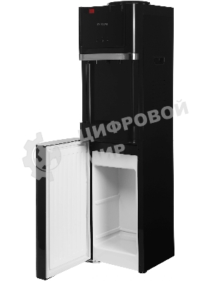 Кулер для воды Hyundai H-WD3410E, верхняя загрузка, нагрев 95 °С, охлаждение 10 °С, чёрный