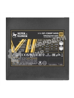 Блок питания Super Flower Leadex VII XG 1300W ATX 3.1 черный (SF-1300F14XG)