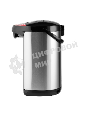 Термопот Centek CT-0082 черный, 5л, 750 Вт, 3 способа подачи воды, корпус из нержавеющей стали