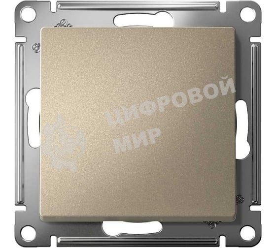 Механизм выключателя 1-кл. AtlasDesign (сх.1) 10АХ шампань SchE ATN000511