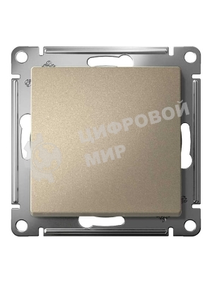 Механизм выключателя 1-кл. AtlasDesign (сх.1) 10АХ шампань SchE ATN000511