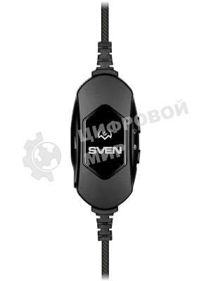 Гарнитура Sven AP-U1100MV чёрный, проводная, USB, подсветка