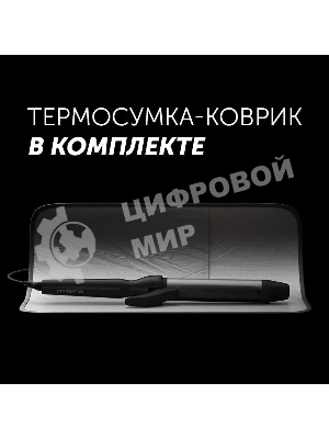 Щипцы для завивки волос Polaris PHS 3410TAi Argan Therapy PRO черный, 34 мм, 220 °C, 6 режимов