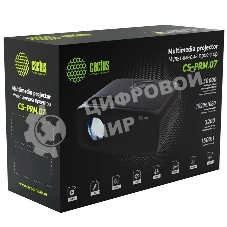 Проектор Cactus CS-PRM.07B.Full HD LCD 3200Lm LS 320Lm ANSI (1920x1080) 1500:1 ресурс лампы:30000часов 1xUSB typeA 3xHDMI 1.16кг