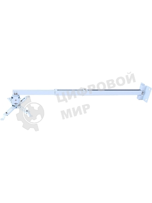 Кронштейн для проектора Buro PR04-140W белый макс.20кг потолочный поворот и наклон