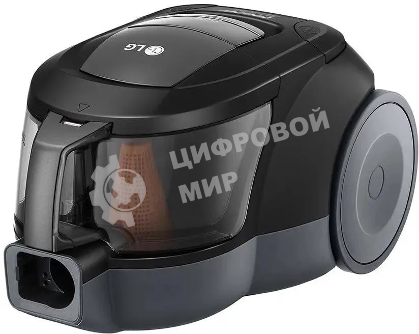 Пылесос LG VC5316NNTS серебристый/черный, 330/1600 Вт, уборка сухая, пылесборник контейнер 1.3 л