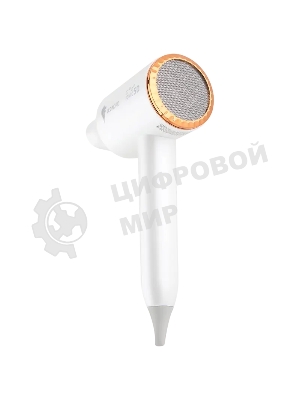 Фен LEONORD LE-1213 белый, 2000 Вт, ионизация