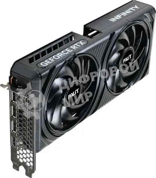 Видеокарта Palit NVIDIA GeForce RTX 5060, 8 ГБ GDDR7, 128 бит, PCI-e 5.0, 1xHDMI, 3xDP, 2512 МГц