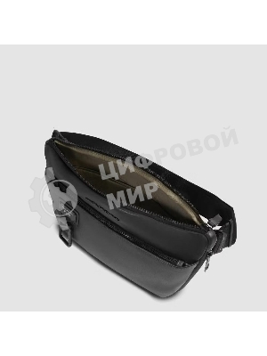 Рюкзак слинг Piquadro Harper CA6881AP/N черный кожа
